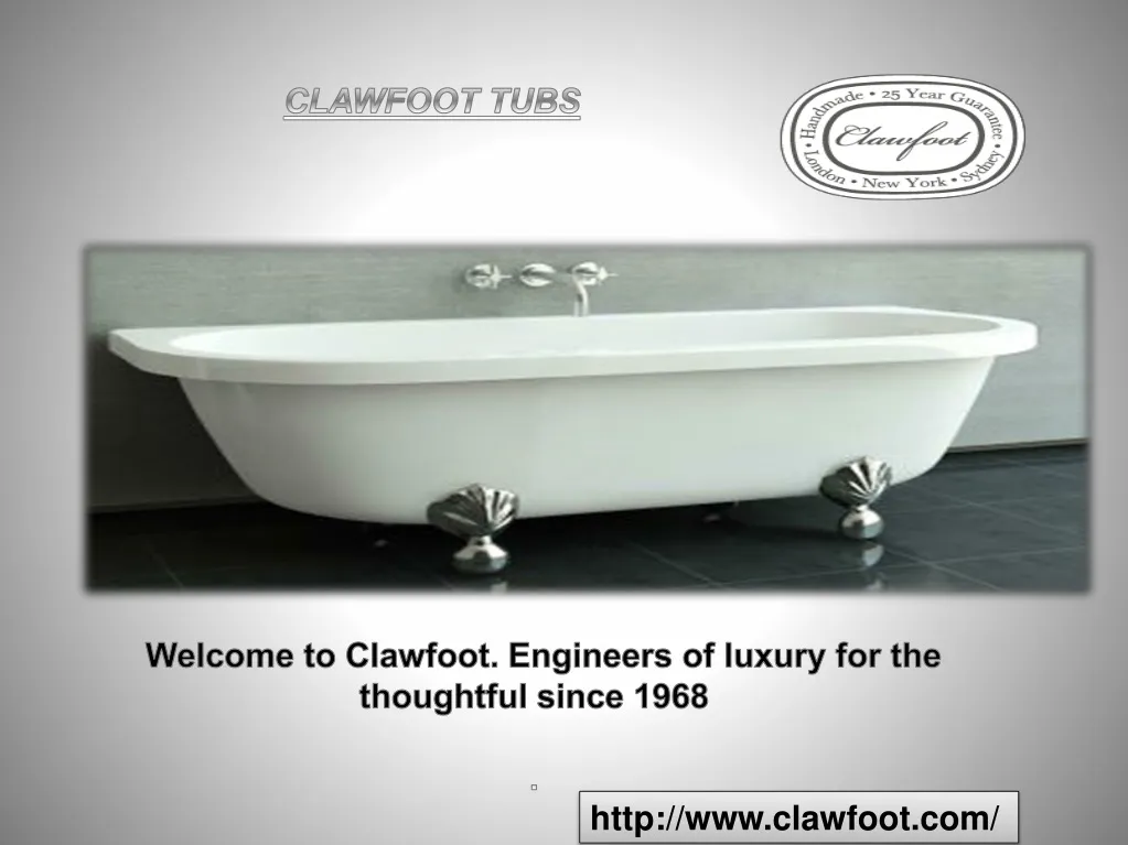 clawfoot tubs