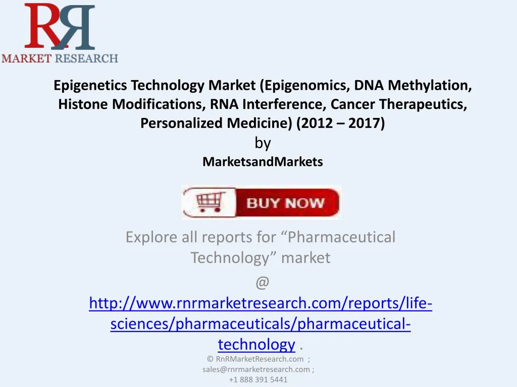 epigenetics technology market epigenomics