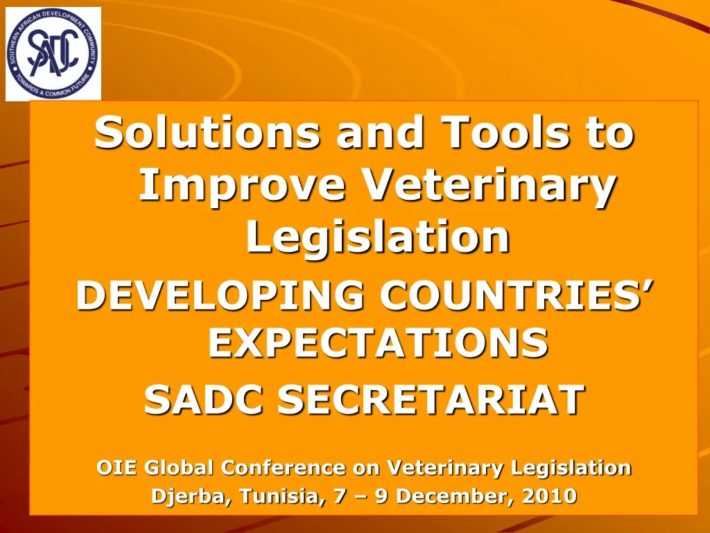 solutions and tools to improve veterinary