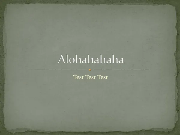 Test