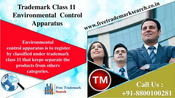 Trademark Class 11 | Environmental Control Apparatus