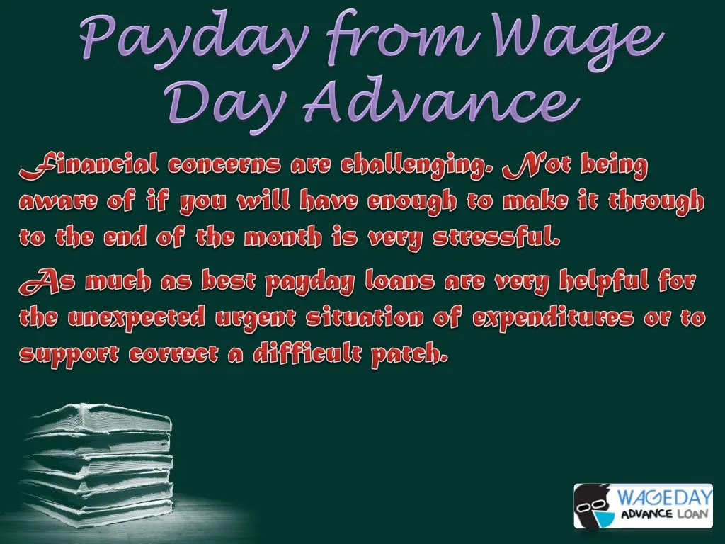 payday from wage day advance
