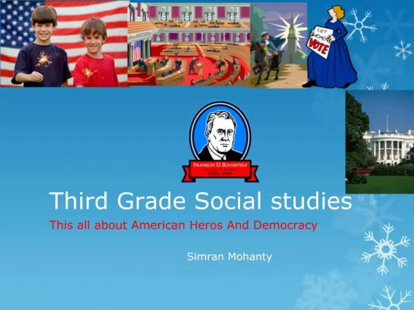 Third Grade Social studies