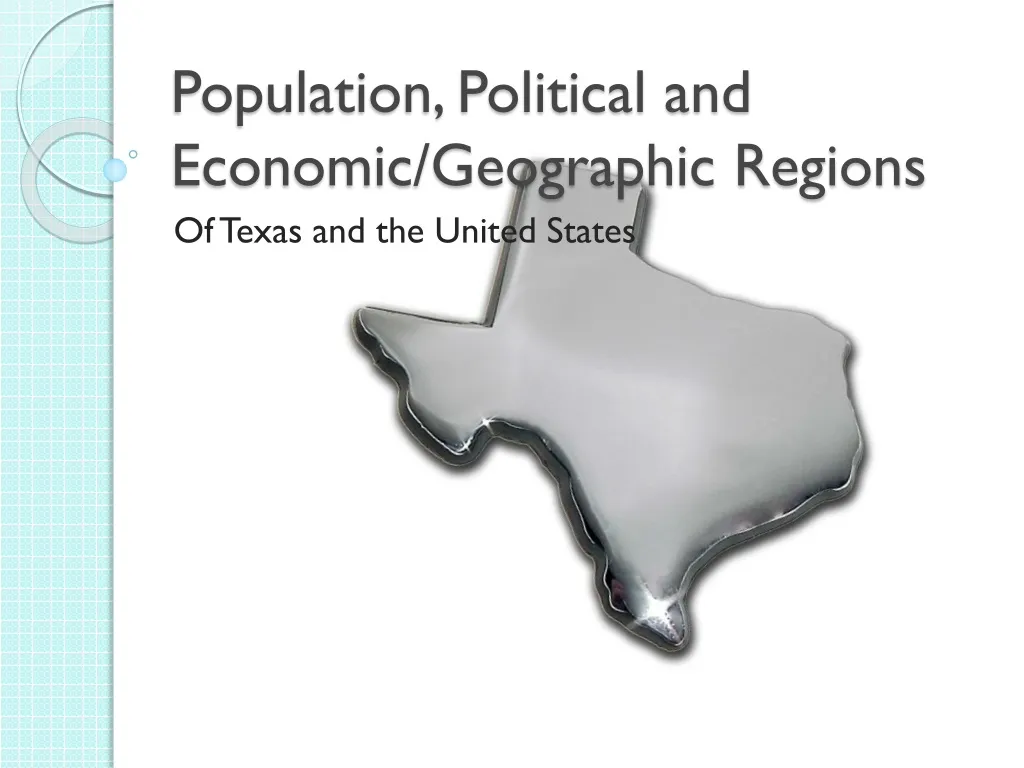 population political and economic geographic regions