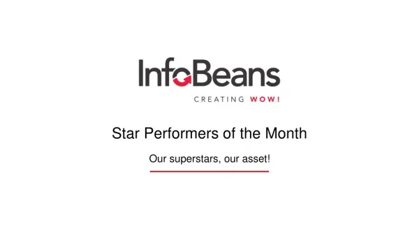 InfoBeans Star Performers