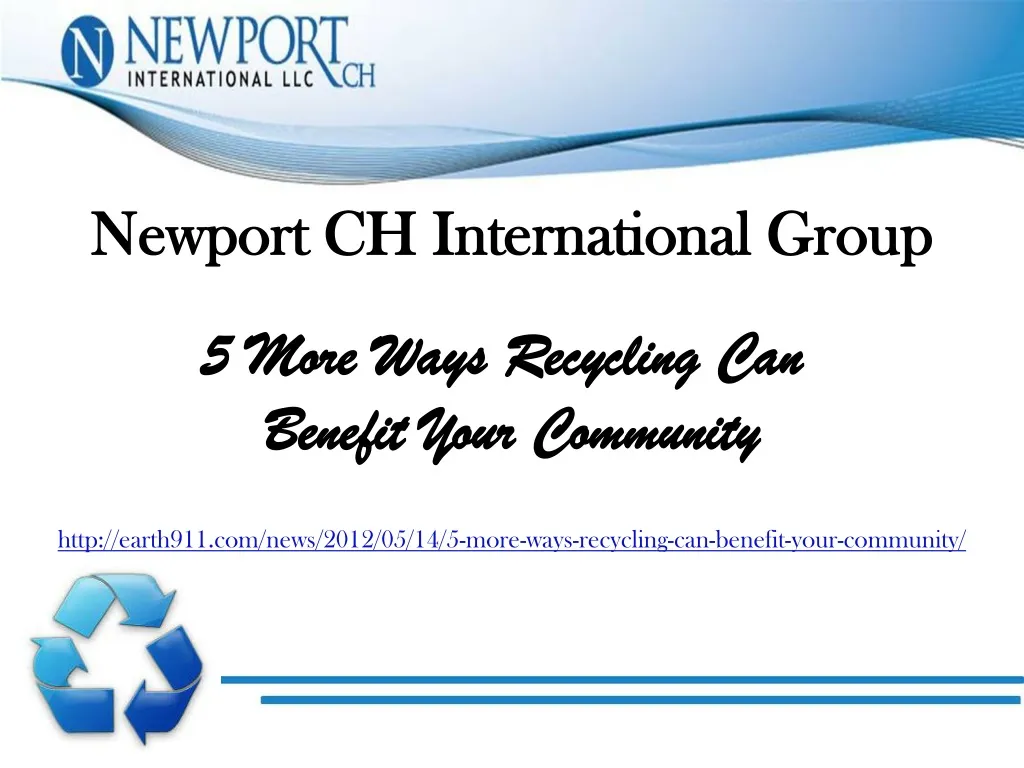 newport ch international group 5 more ways