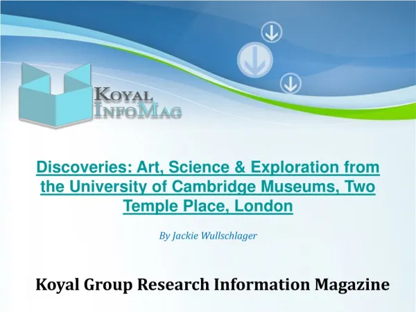 Koyal Group Research Information Magazine on Exploration and