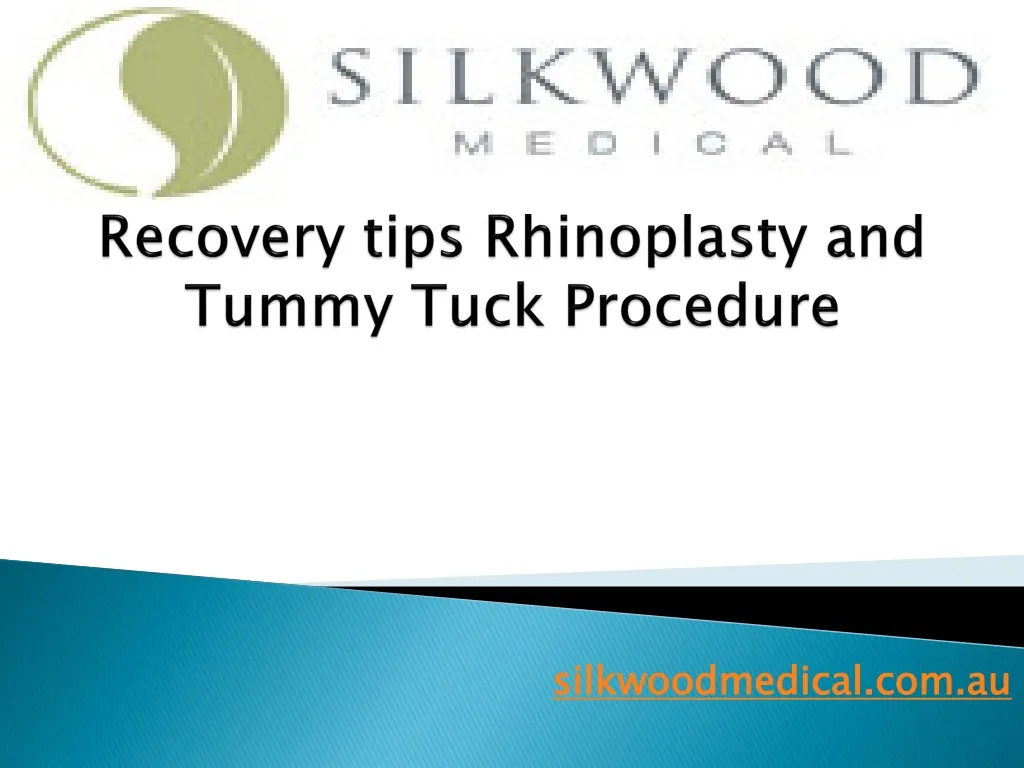 recovery tips rhinoplasty and tummy tuck procedure