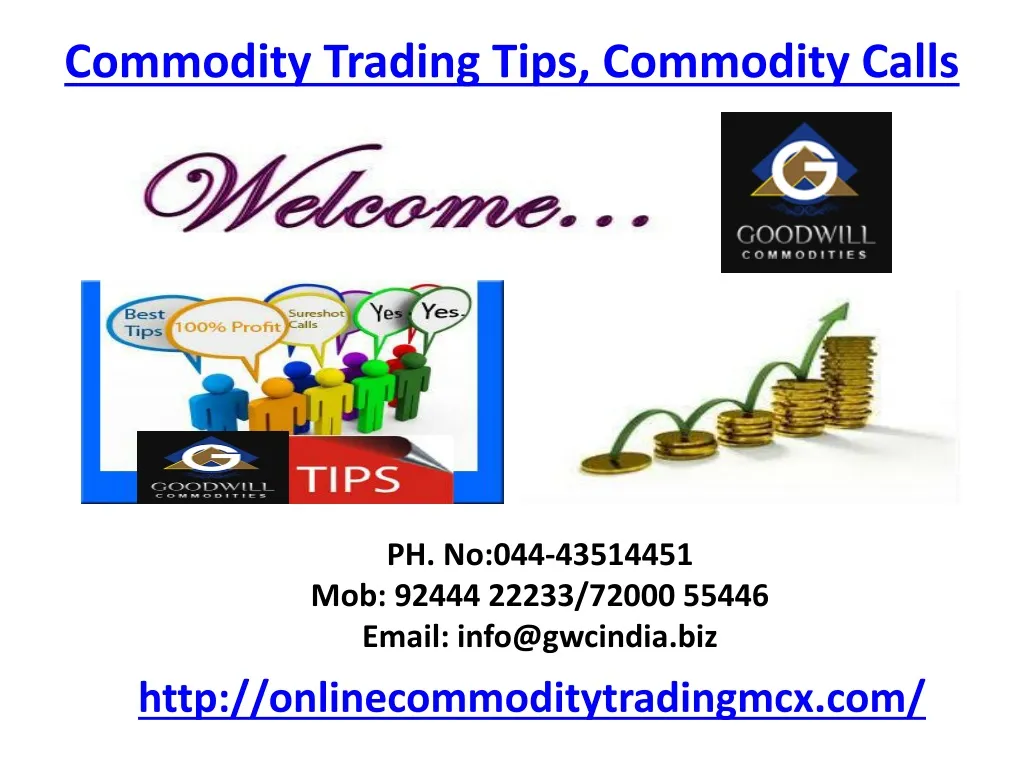 commodity trading tips commodity calls