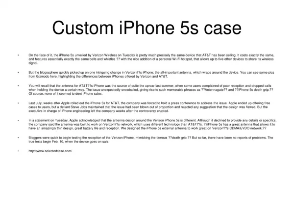 Select iPhone 5