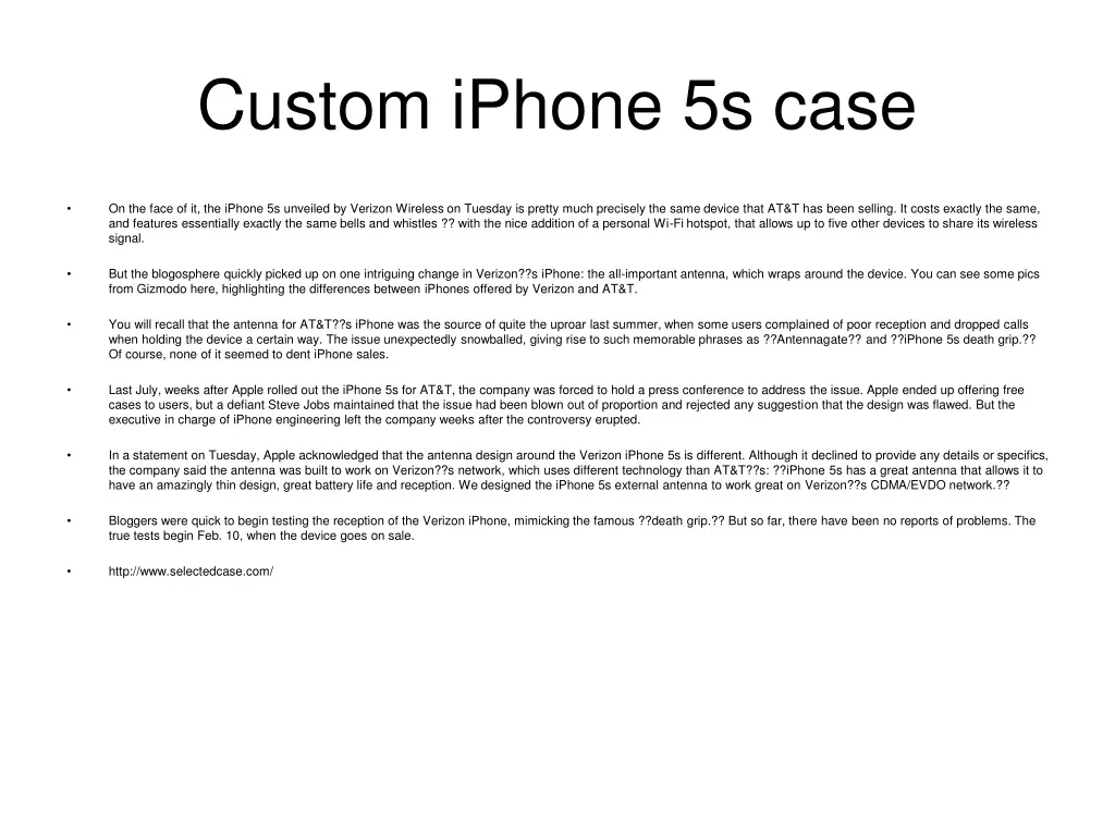 custom iphone 5s case