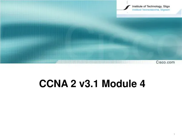CCNA 2 v3. 1 Module 4