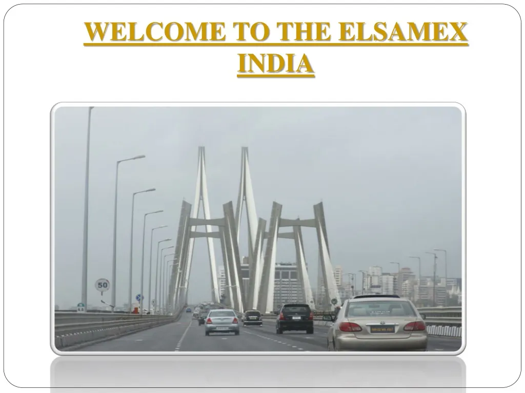welcome to the elsamex india