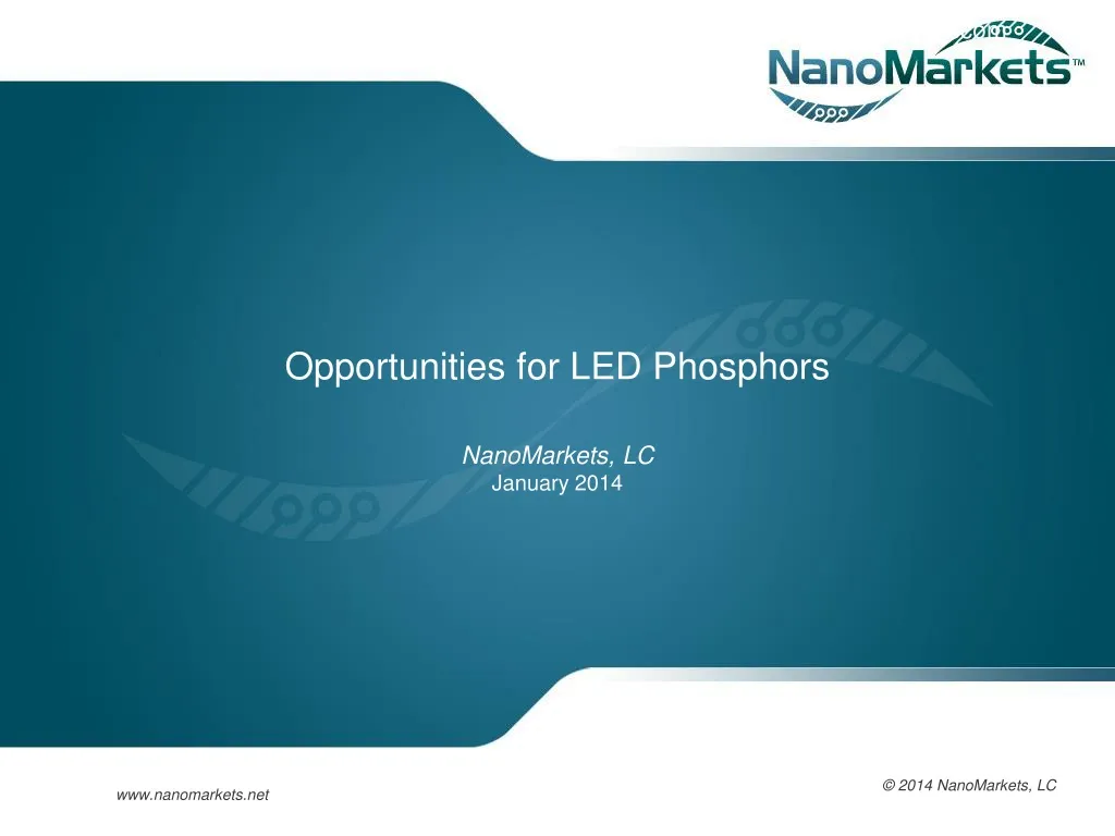 opportunities for led phosphors nanomarkets