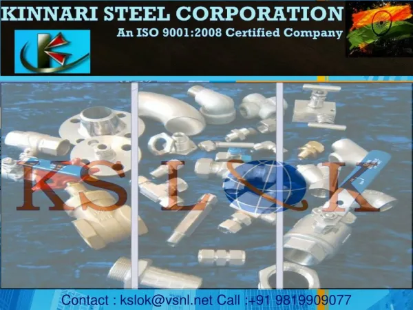 Kinnari Steel Corporation - Tube Fittings Specialists