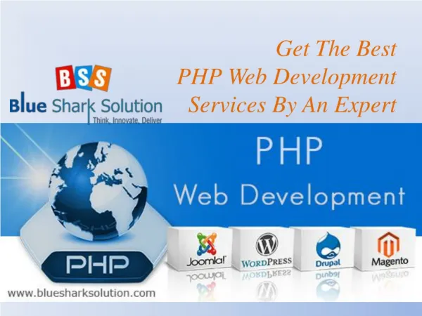 Get the best PHP web development services by an expert
