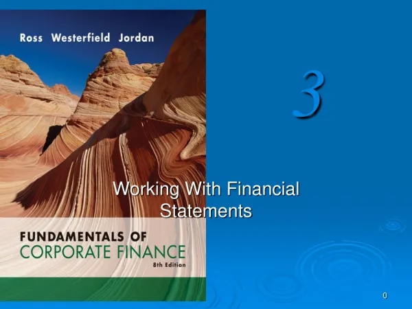 working with financial statements