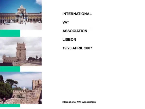 international vat association lisbon 19