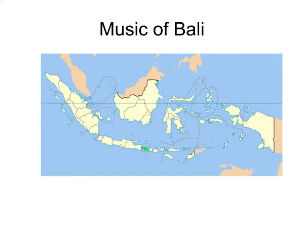Music of Bali
