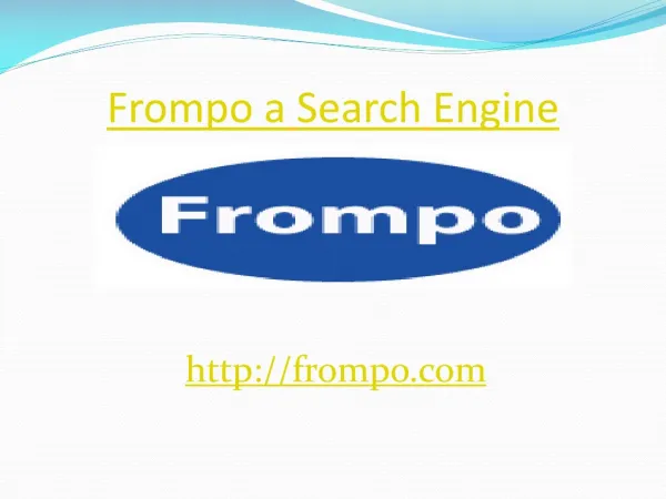 Frompo a Search Engine
