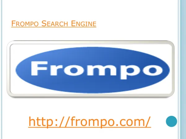 Frompo The Search Engine