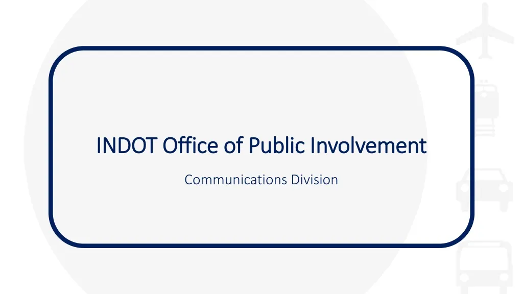 indot office of public involvement