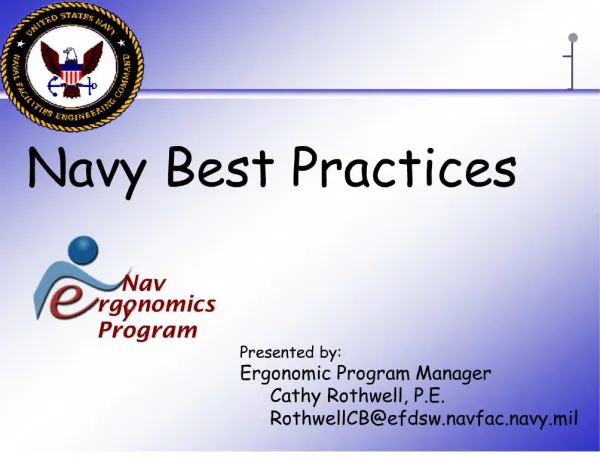 navy best practices