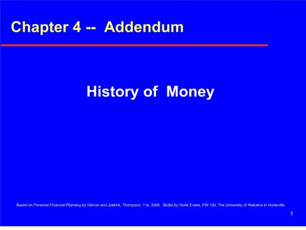 chapter 4 -- addendum