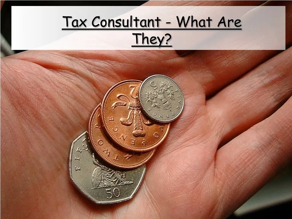 tax consultant what are they