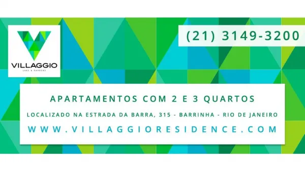 Villaggio Residence Barrinha - (21) 3149-3200