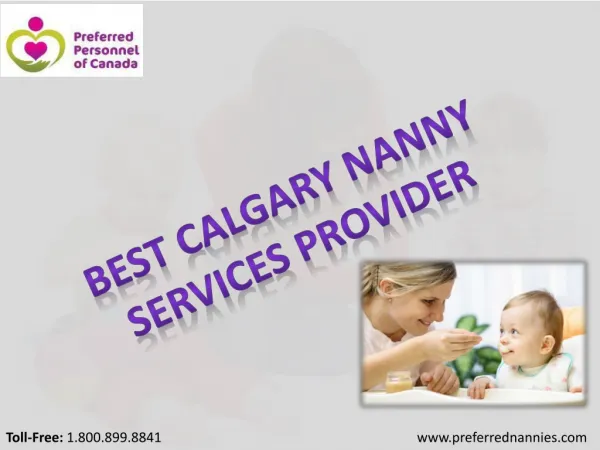 Best Nannies Services in Calgary