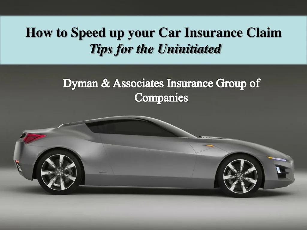 how to speed up your car insurance claim tips