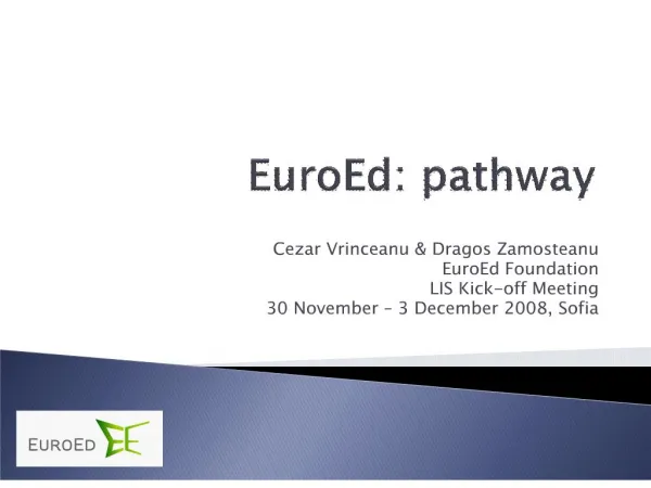 euroed: pathway