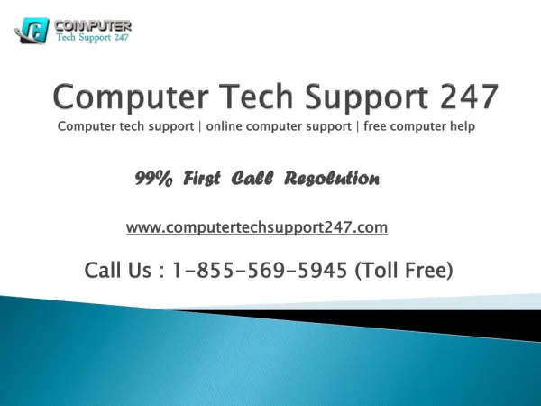 Effective Computer Technical Support