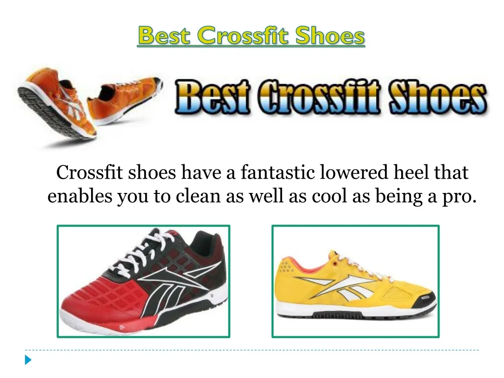 best crossfit shoes