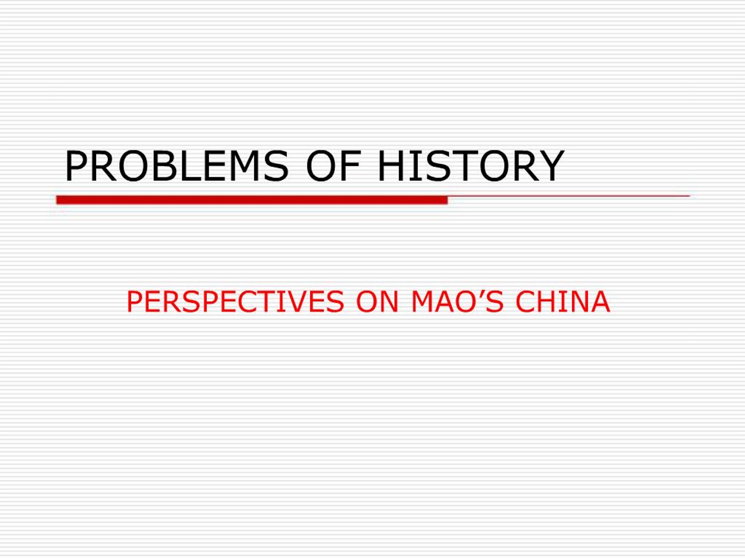 Historic Problem PPT - PROBLEMS OF HISTORY PowerPoint Presentation, free download - ID ...