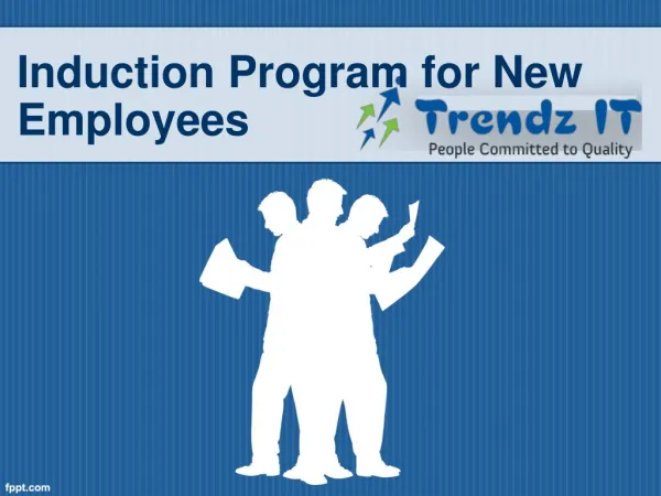 Induction Program for New Employees