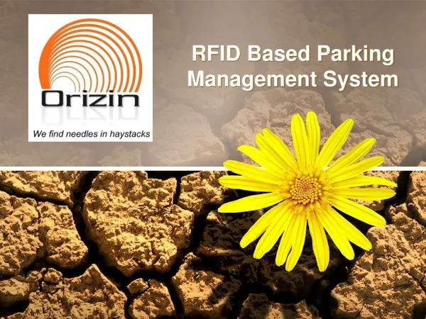 RFID based Parking Management Solution
