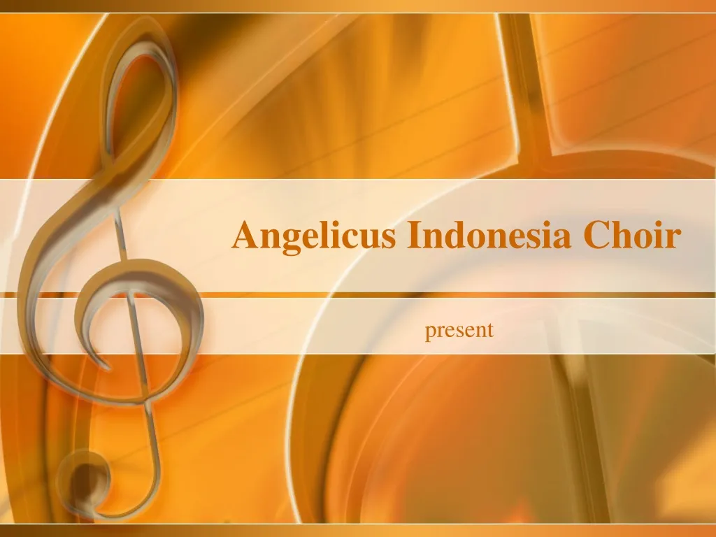 angelicus indonesia choir