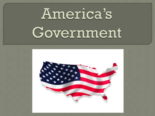 America s Government
