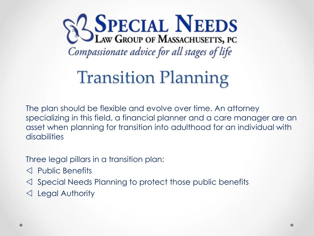 transition planning