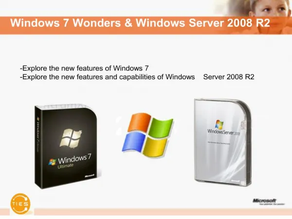 windows 7 wonders windows server 2008 r2