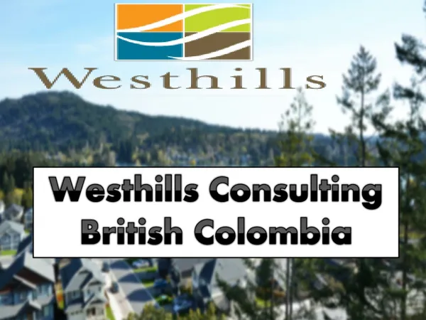Westhills Consulting British Colombia