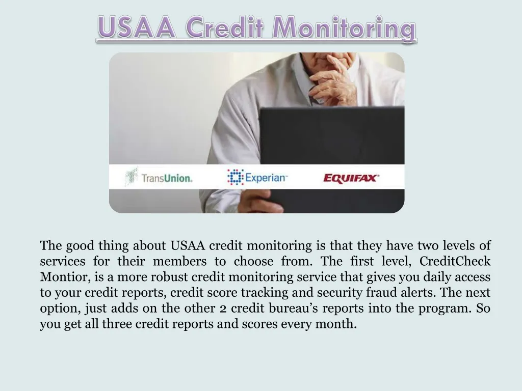 usaa credit monitoring