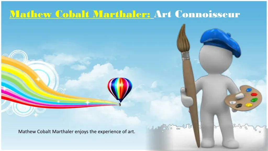 mathew cobalt marthaler art connoisseur