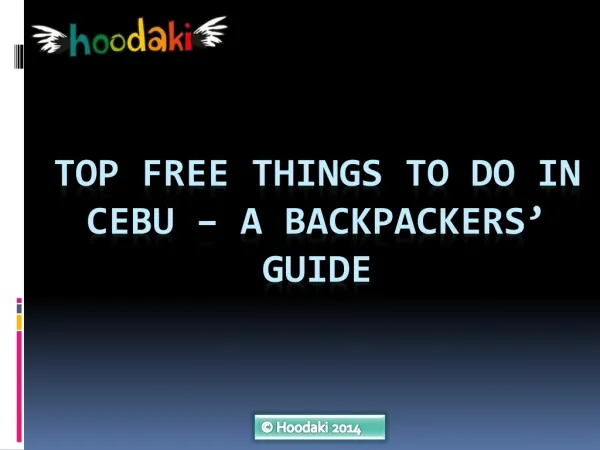 Top Free Things to Do in Cebu – A Backpackers’ Guide