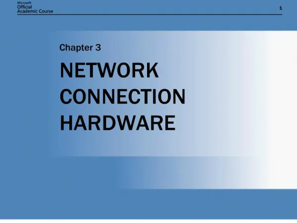 network connection hardware