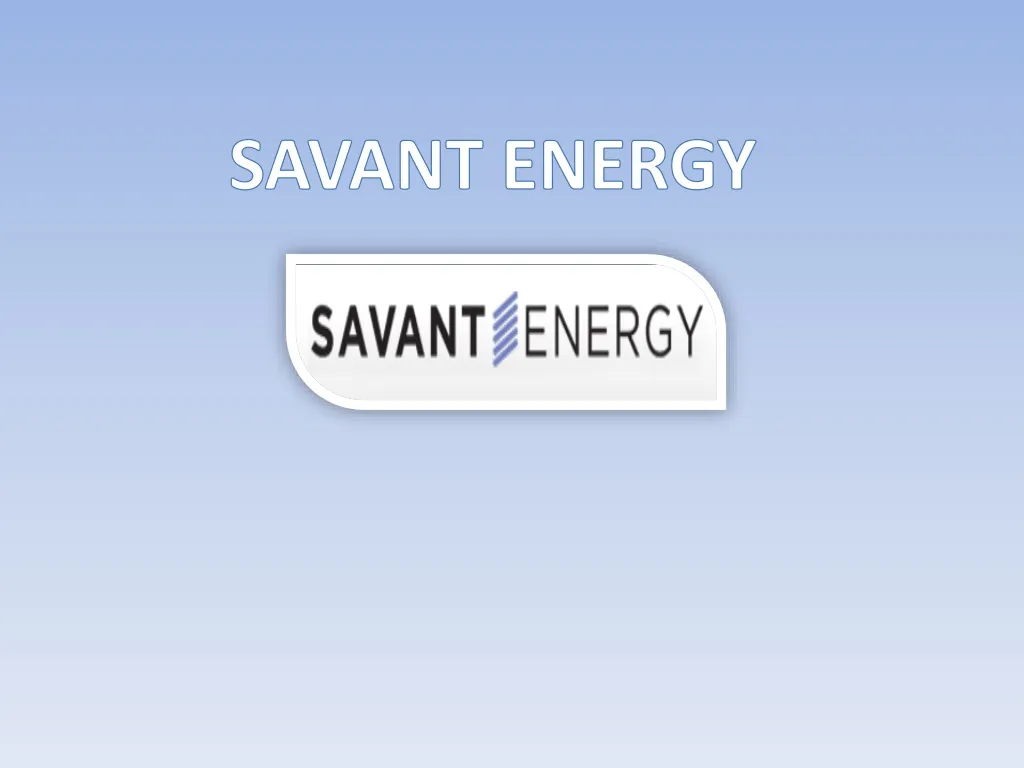 savant energy