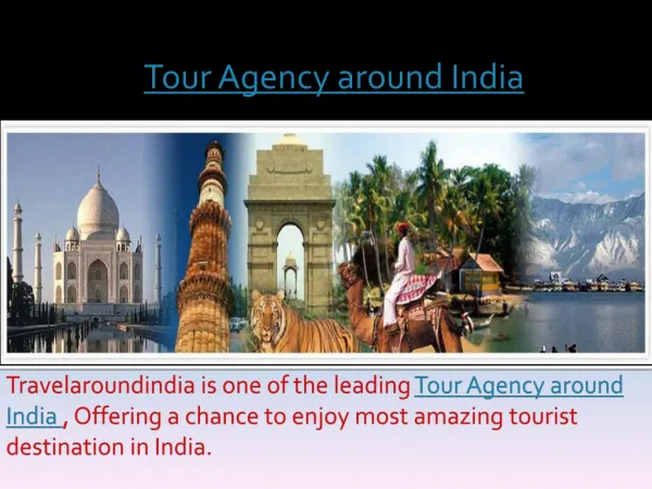 Tour agency around india