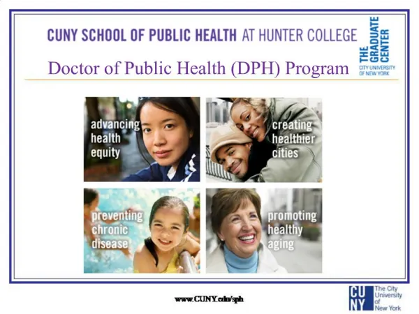 Doctor of Public Health DPH Program